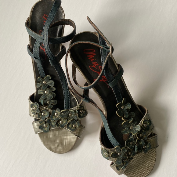 MISS SIXTY Leather Sandals 3" size 7, so sexy! - Picture 1 of 9